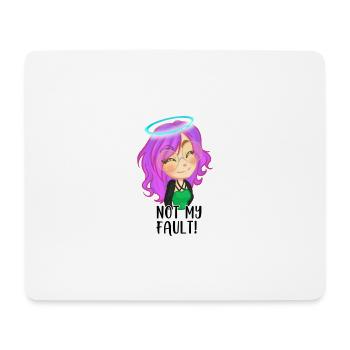 Runty - Not my fault! - Mouse Pad (horizontal) - white - Front