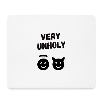 Very Unholy - Mousepad (Querformat) - Weiß - Vorne