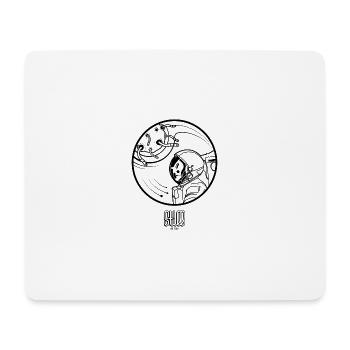 Verrückter Raum - Mousepad (Querformat) - Weiß - Vorne