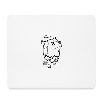 TEDDY BEAR - Tapis de souris (format paysage) - blanc - Devant