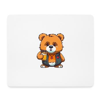 father beer - Mousepad (Querformat) - Weiß - Vorne