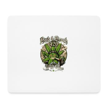   chill immer - Mousepad (Querformat) - Weiß - Vorne