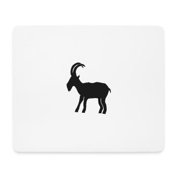 Goat - Mouse Pad (horizontal) - white - Front