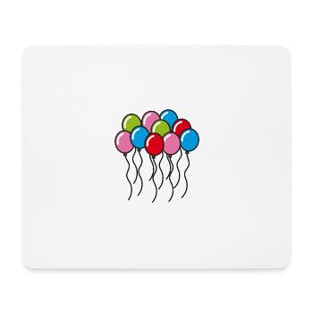 Balloons Birthday Party Birthday - Mouse Pad (horizontal) - white - Front