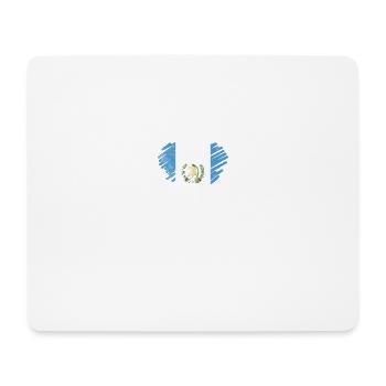Guatemala drapeau guatémaltèque ADN I cadeau - Tapis de souris (format paysage) - blanc - Devant