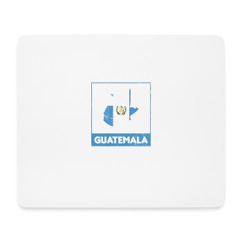 Guatemala drapeau guatémaltèque ADN I cadeau - Tapis de souris (format paysage) - blanc - Devant