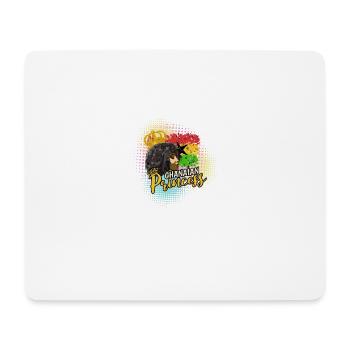 Ghana Ghanaer Flagge Frau Prinzessin I Geschenk - Mousepad (Querformat) - Weiß - Vorne