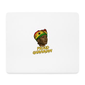 Ghana Ghanaer Flagge Frau Prinzessin I Geschenk - Mousepad (Querformat) - Weiß - Vorne