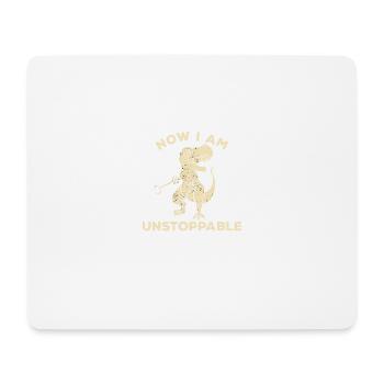 Dinosaurier T-Rex Tyrannosaurus Rex I Geschenk - Mousepad (Querformat) - Weiß - Vorne