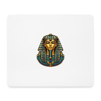 Tutanchamun – Goldene Maske - Mousepad (Querformat) - Weiß - Vorne