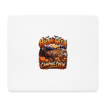 Halloween Camping Crew Motiv - Mousepad (Querformat) - Weiß - Vorne