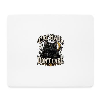 Chic Cat Attitude Katzengold - Mousepad (Querformat) - Weiß - Vorne