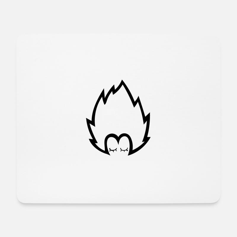 Vegeta Dragonball - Mousepad (Querformat) - Weiß