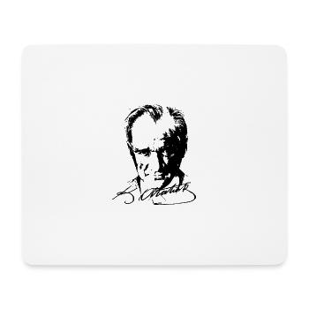 Mustafa Kemal Ataturk - Tapis de souris (format paysage) - blanc - Devant