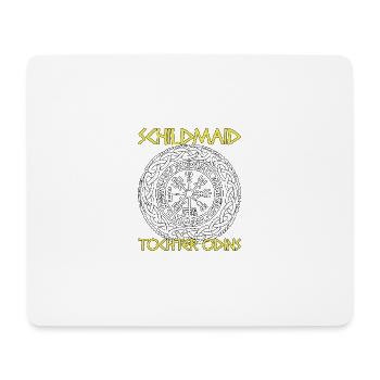 Schildmaid Odin Wikinger Tochter Geschenk - Mousepad (Querformat) - Weiß - Vorne