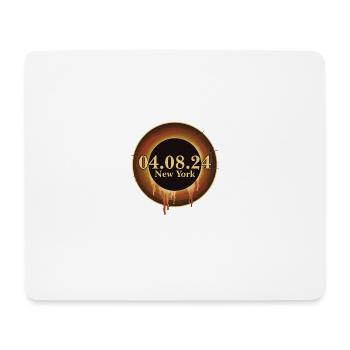 Total Solar Eclipse Path of Totality New York - Mousepad (Querformat) - Weiß - Vorne