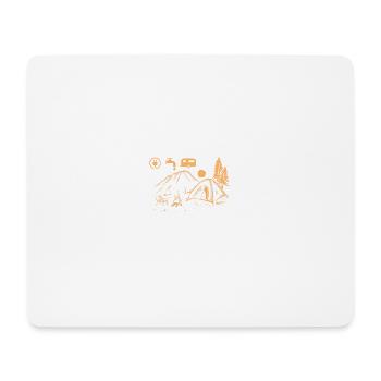 RV Camping I'm Just Here For the Hookups - Mousepad (Querformat) - Weiß - Vorne