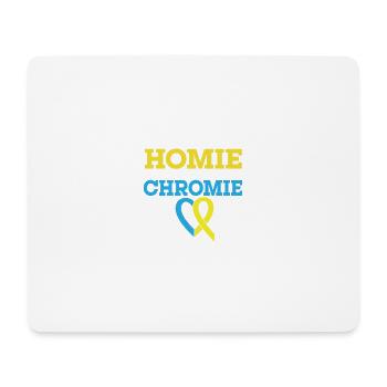 Down Syndrome Awareness Love My With An - Mousepad (Querformat) - Weiß - Vorne