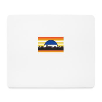 Je suis fatigué de me réveiller et de ne pas être à El - Tapis de souris (format paysage) - blanc - Devant