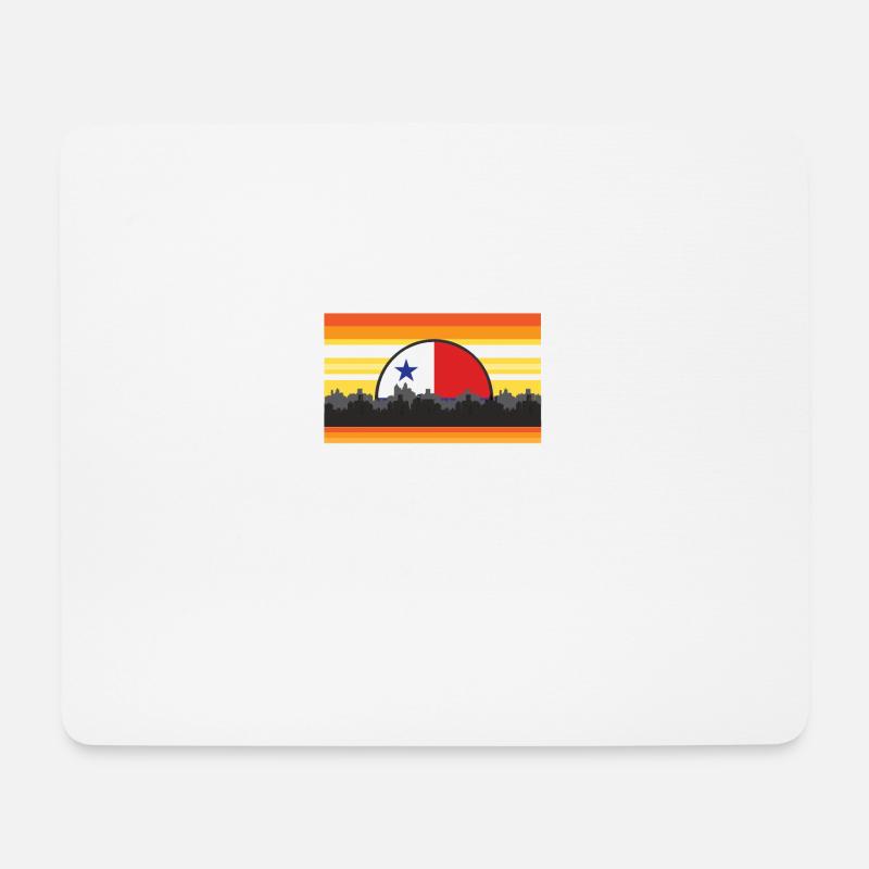 Im Tired of Waking Up and Not Being In Panama - Mousepad (Querformat) - Weiß