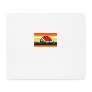 J’en ai marre de me réveiller et de ne pas être dans le sud - Tapis de souris (format paysage) - blanc - Devant
