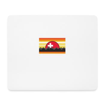 J’en ai marre de me réveiller et de ne pas être à l’intérieur - Tapis de souris (format paysage) - blanc - Devant