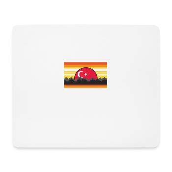 Im Tired of Waking Up and Not Being In Turkey - Mousepad (Querformat) - Weiß - Vorne