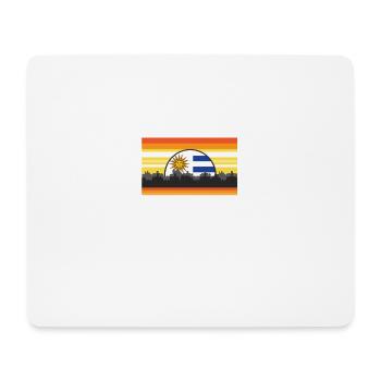 Im Tired of Waking Up and Not Being In Uruguay - Mousepad (Querformat) - Weiß - Vorne