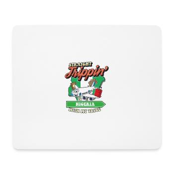 Straight Trippin' To Nigeria With My Tribe Family - Mousepad (Querformat) - Weiß - Vorne