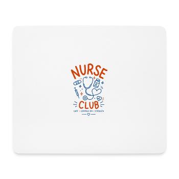Nurse t-shirt design - Mouse Pad (horizontal) - white - Front