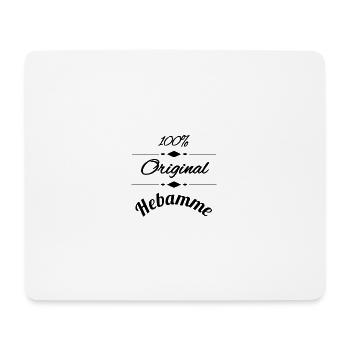 Hebamme - Mousepad (Querformat) - Weiß - Vorne