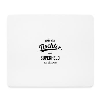 Tischler - Mousepad (Querformat) - Weiß - Vorne