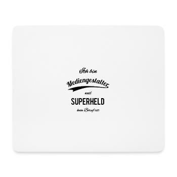 Mediengestalter - Mousepad (Querformat) - Weiß - Vorne