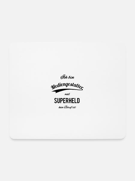 Mediengestalter - Mousepad (Querformat) - Weiß
