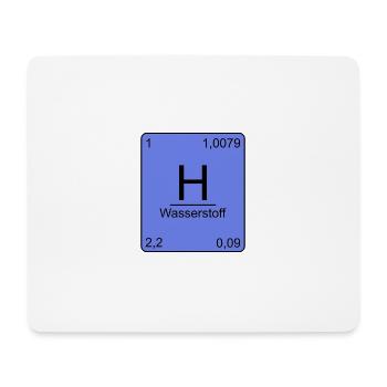 Hydrogen, Periodic Table, Chemistry, Physics - Mouse Pad (horizontal) - white - Front
