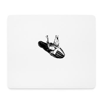 Gleitschirmflieger - Mousepad (Querformat) - Weiß - Vorne