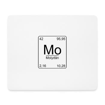 Molydän, Periodensystem, Chemie, Physik, Element, - Mousepad (Querformat) - Weiß - Vorne