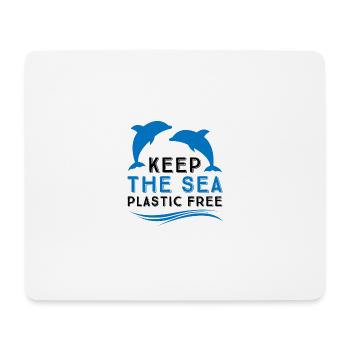Pollution marine - Tapis de souris (format paysage) - blanc - Devant