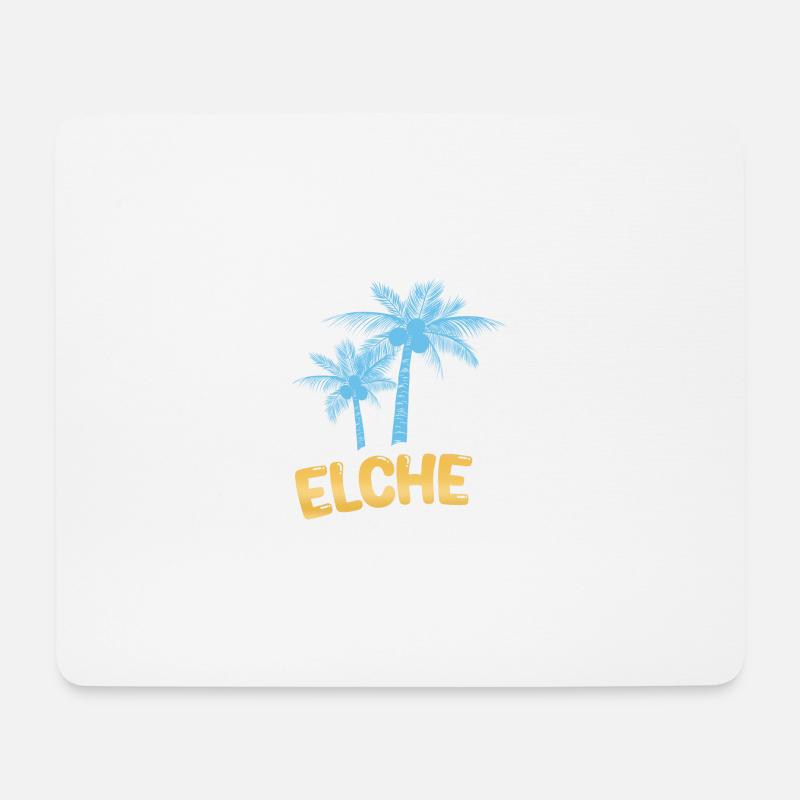 Elche Elche - Mousepad (Querformat) - Weiß