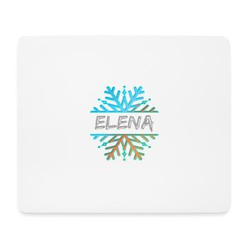 Geschenk für Elena - Mousepad (Querformat) - Weiß - Vorne