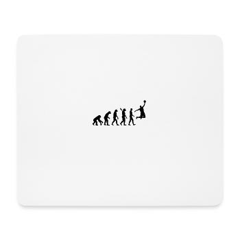Basketball - Mousepad (Querformat) - Weiß - Vorne