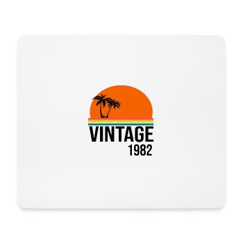 Jahrgang 1982 - Mousepad (Querformat) - Weiß - Vorne