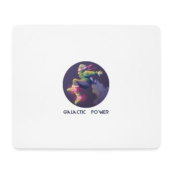 Galaktische Macht - Mousepad (Querformat) - Weiß - Vorne