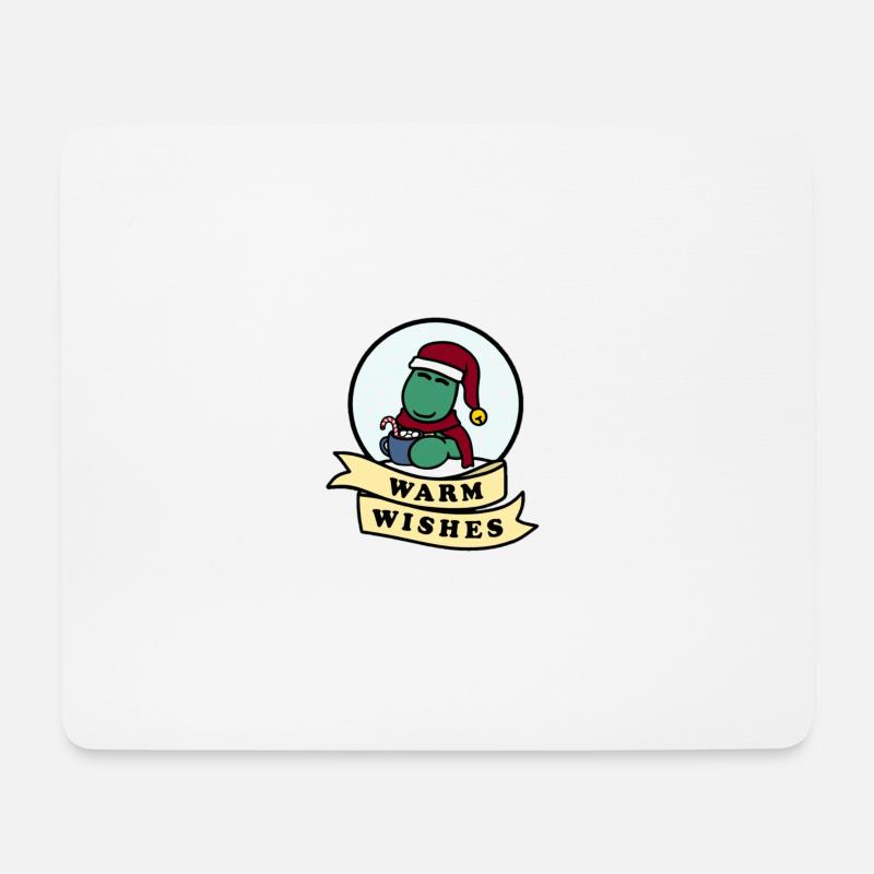 Dolly Herzliche Wünsche - Mousepad (Querformat) - Weiß