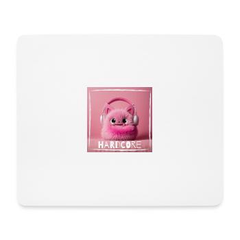 har d core - Mousepad (Querformat) - Weiß - Vorne