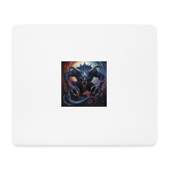 Chimère galactique – Sombre beauté du cosmos - Tapis de souris (format paysage) - blanc - Devant