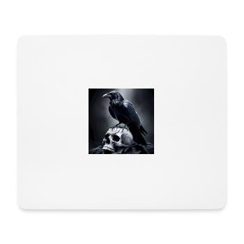 Raven 1 - Mousepad (Querformat) - Weiß - Vorne