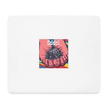Eddel Fussel - Mousepad (Querformat) - Weiß - Vorne