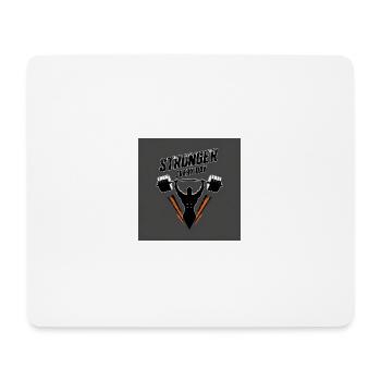 Stronger every day - Mousepad (Querformat) - Weiß - Vorne