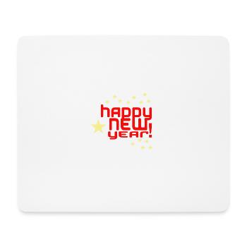 happy New Year - Mouse Pad (horizontal) - white - Front